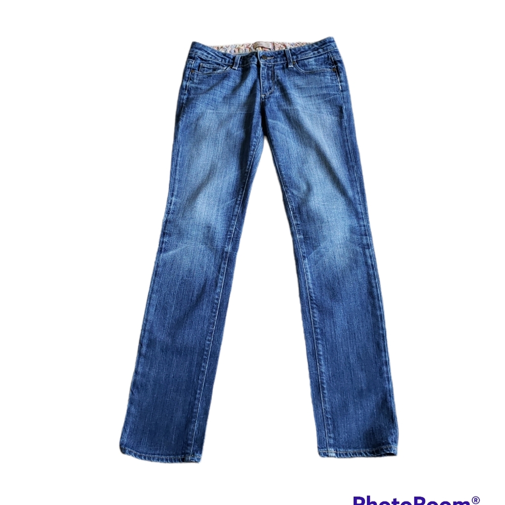 PAIGE JIMMY JIMMY BOYFRIEND SKINNY JEANS SZ 27